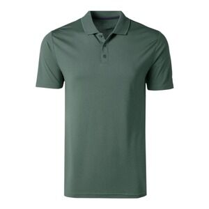 BCG Men's Coaches' Polo Shirt Size‎ Large Green Moisture Wicking UPF NWT
